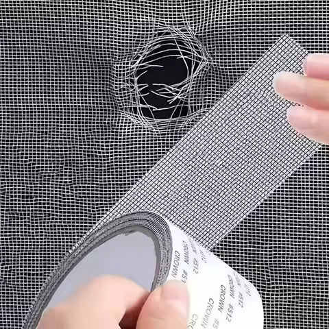 Mesh Window Screen Repair Tape – 2 Meter Durable Self-Adhesive Patch for Quick Screen Fixes