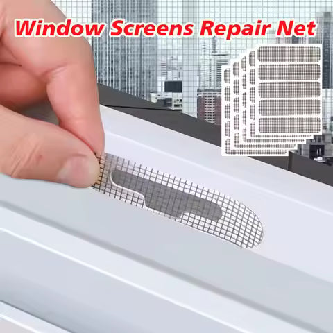Mesh Window Screen Repair Tape – 2 Meter Durable Self-Adhesive Patch for Quick Screen Fixes